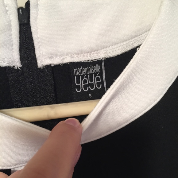 Mademoiselle Yeye Retro Mod 60s Louise Dress - Picture 2 of 5